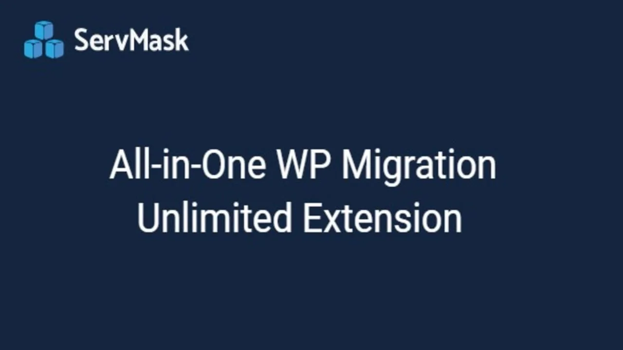 All In One Wp Migration Unlimited Extension