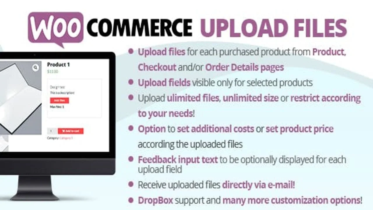 WooCommerce Upload Files Pro