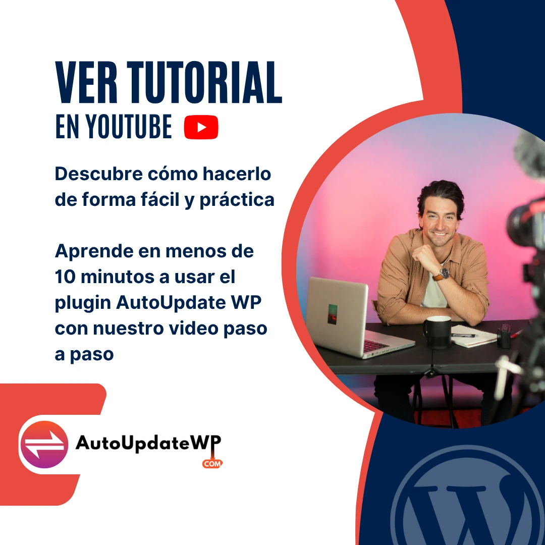 AutoUpdateWP tutorial Youtube